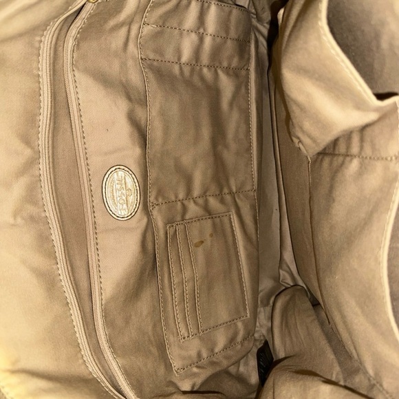 Fossil Metallic Gold Tote Bag - Picture 4 of 7